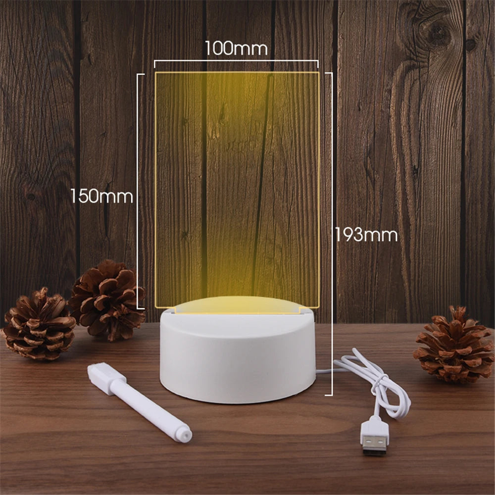 Transparent Luminous LED Night Light