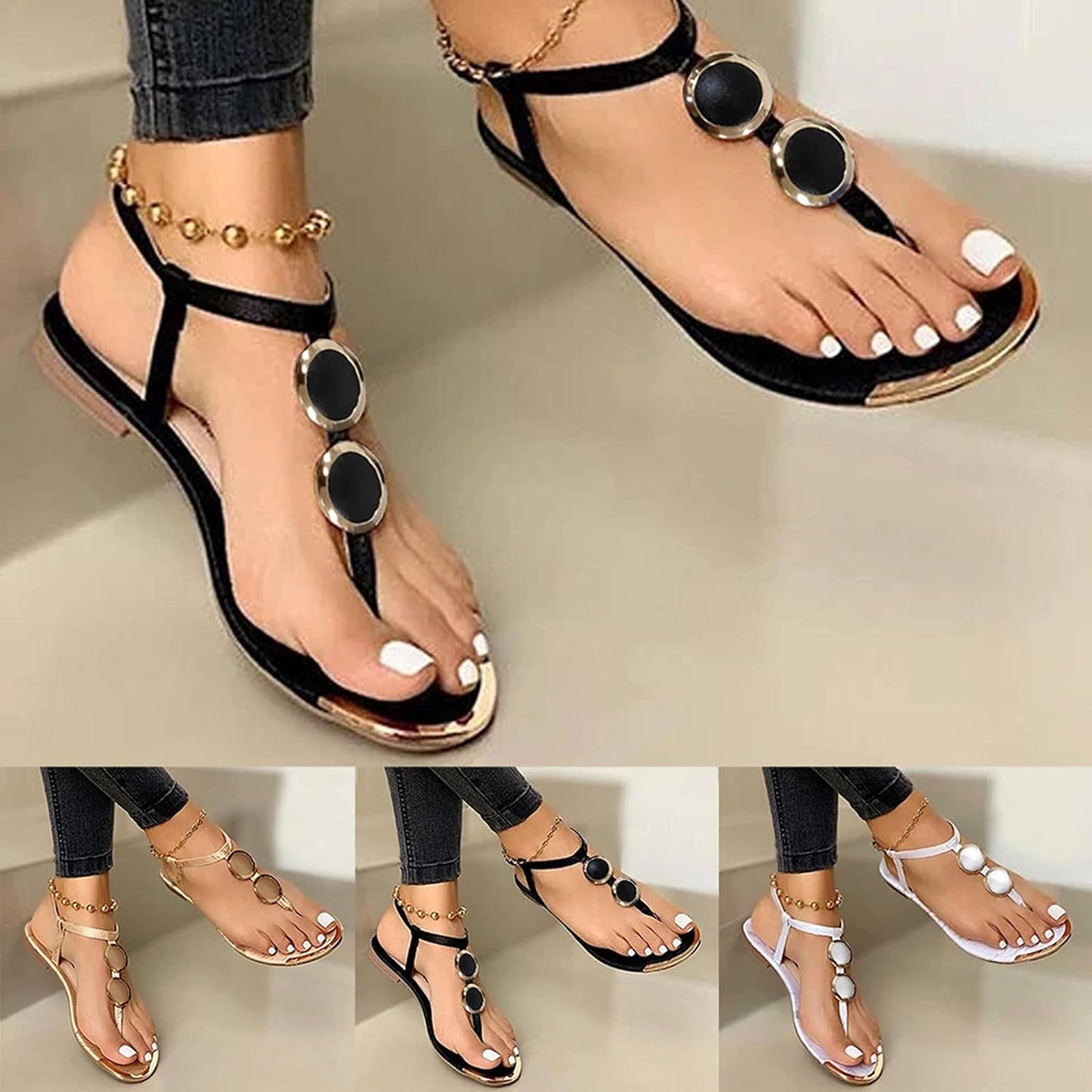 Gorgeous Buckle Belt Platforms