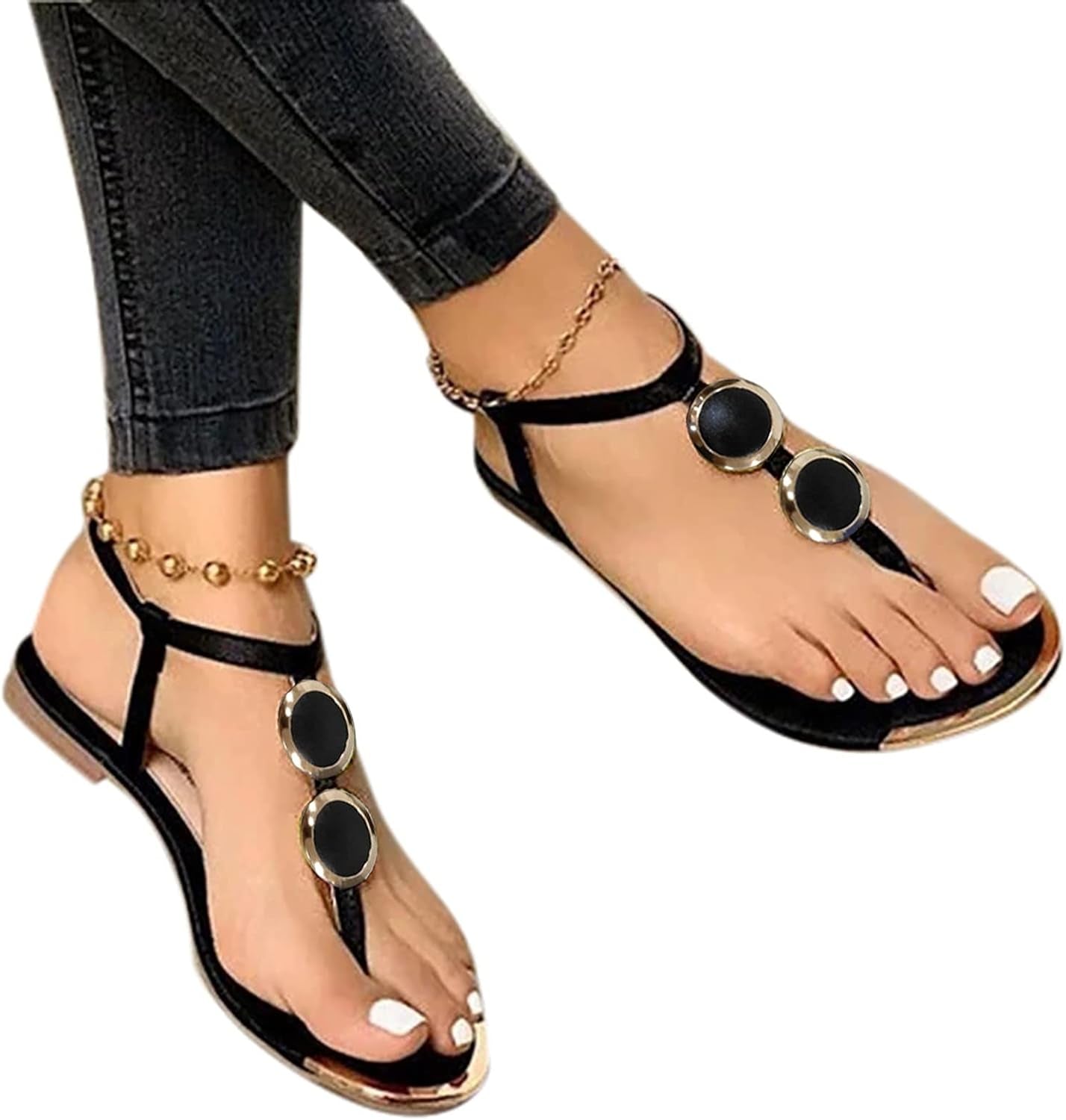 Beautiful Buckle Belt Platforms