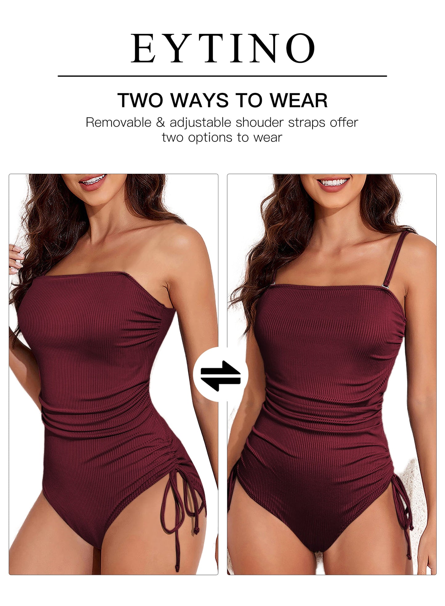 Drawstring Bathing Suit