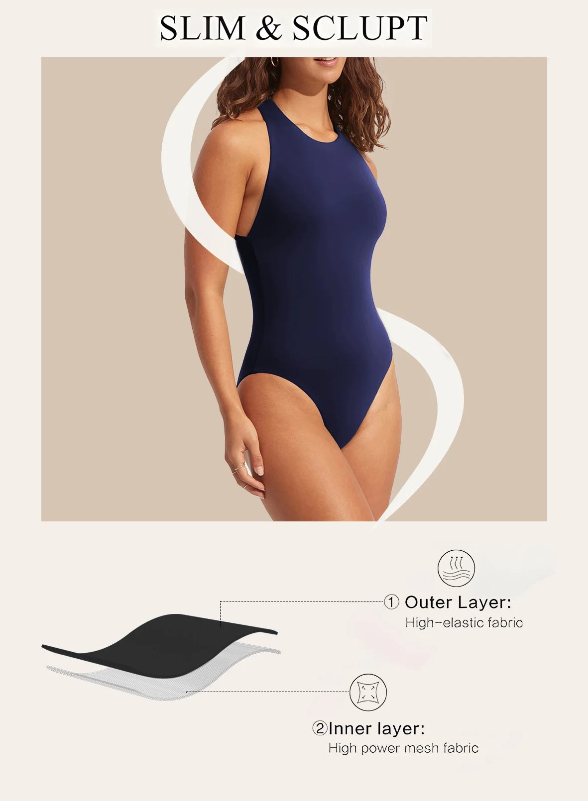 Athletic Bathing Suit