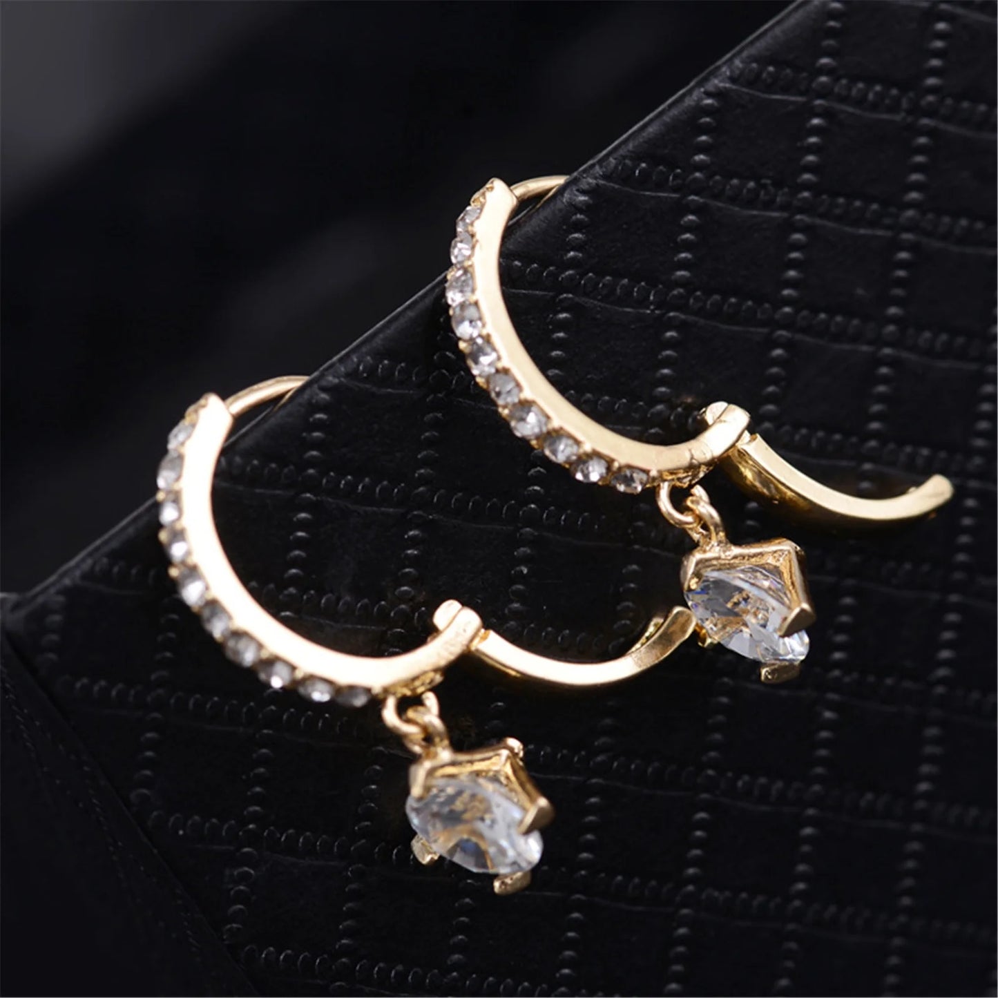 Full Diamond Earrings