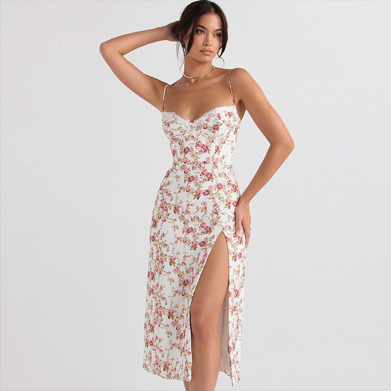 Smell the garden Maxi Dress