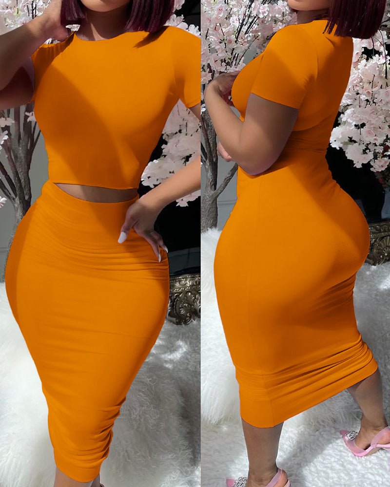 Fitted Midi Dress