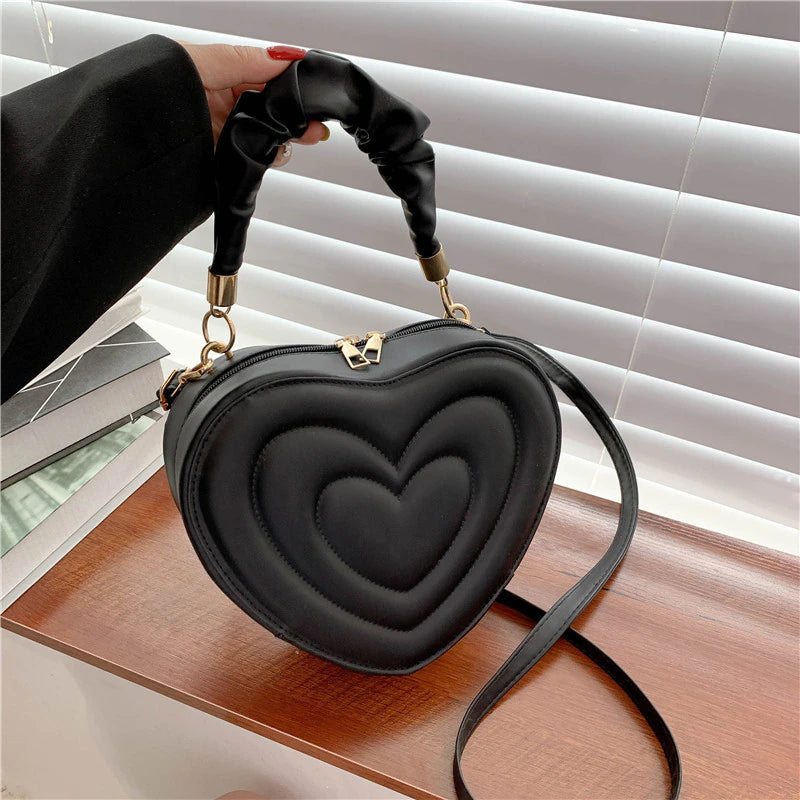 Fashion Love Heart Handbag