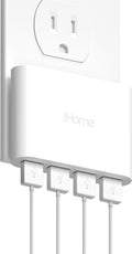Slim 4-Port USB Wall Charger