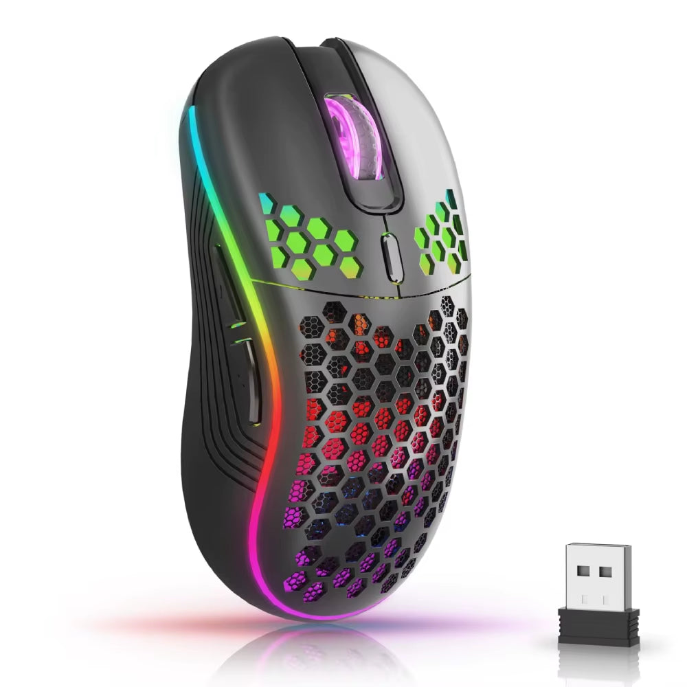 Wireless Honeycomb Gaming Mouse
