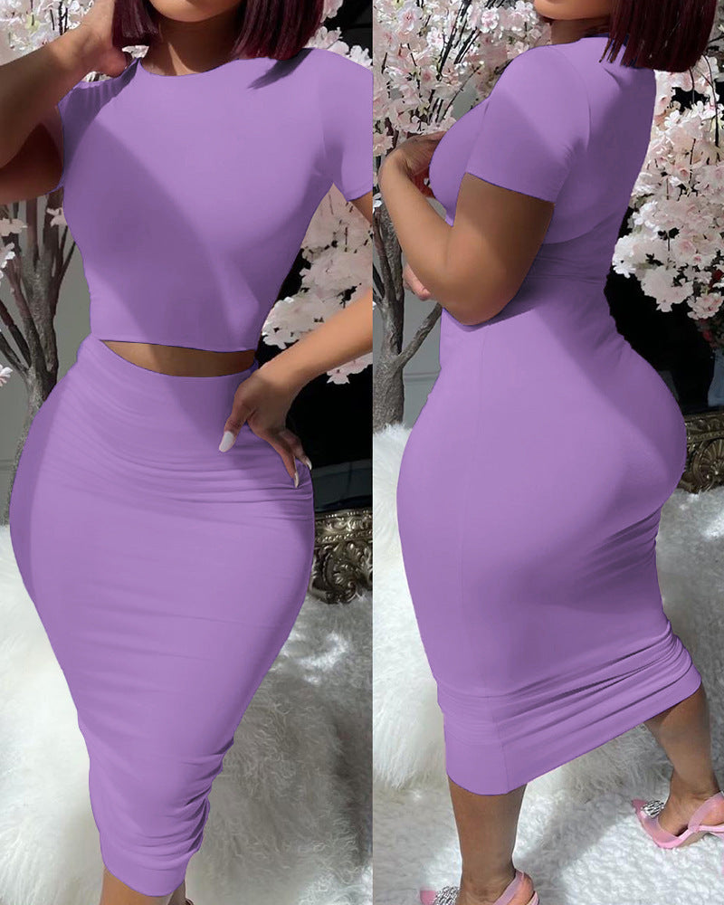 Fitted Midi Dress