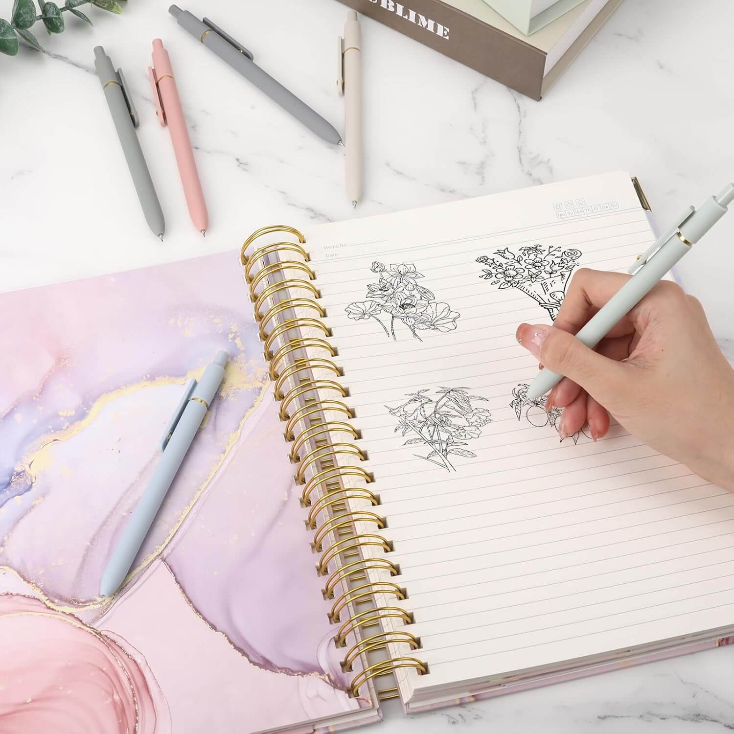  Fine Point Gel Pens