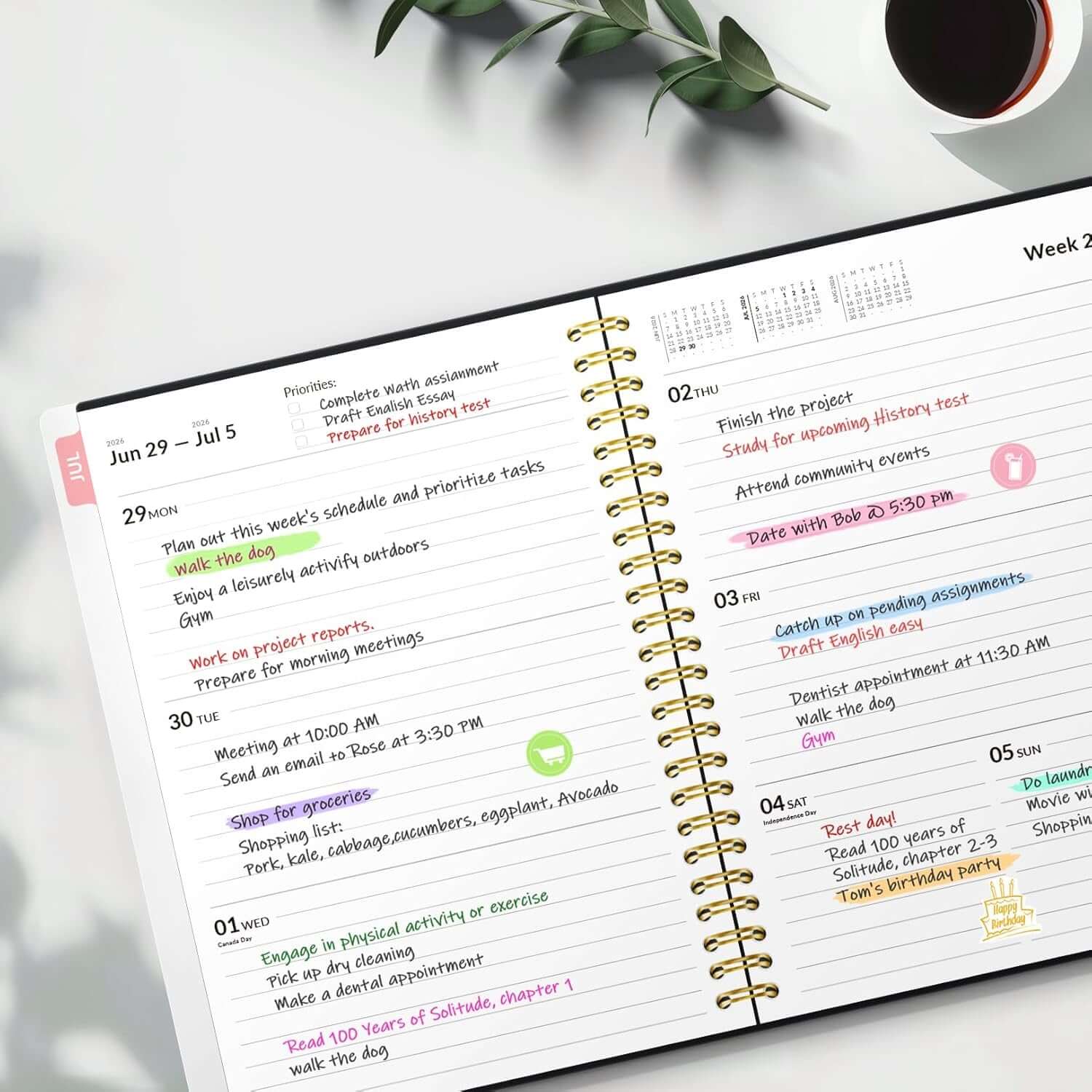 academic calendar planner 2026-2027