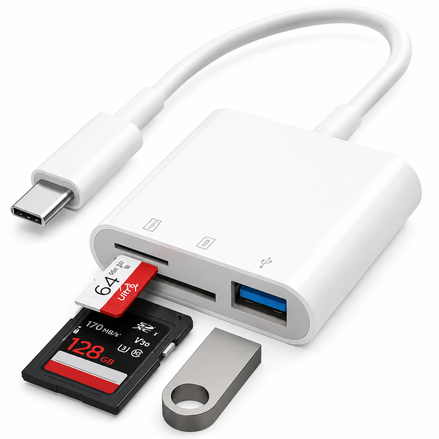 3-in-1 Type-C Adapter