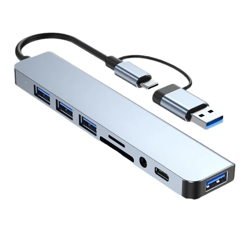 8 in 2 USB +Type C | HUB Docking Station