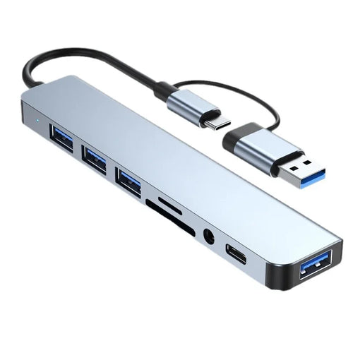 8 in 2 USB +Type C | HUB Docking Station