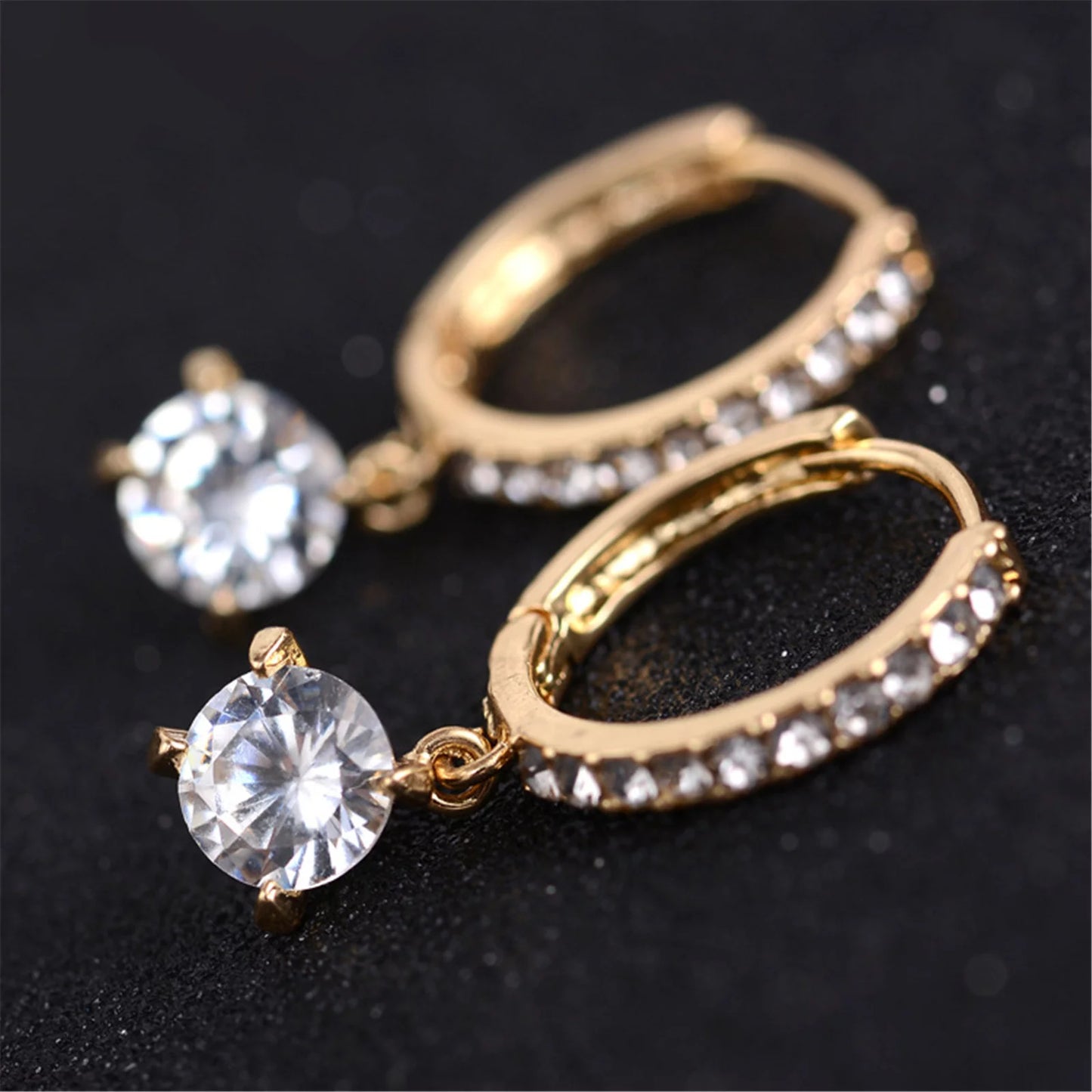 Beautiful Full Diamond Earrings