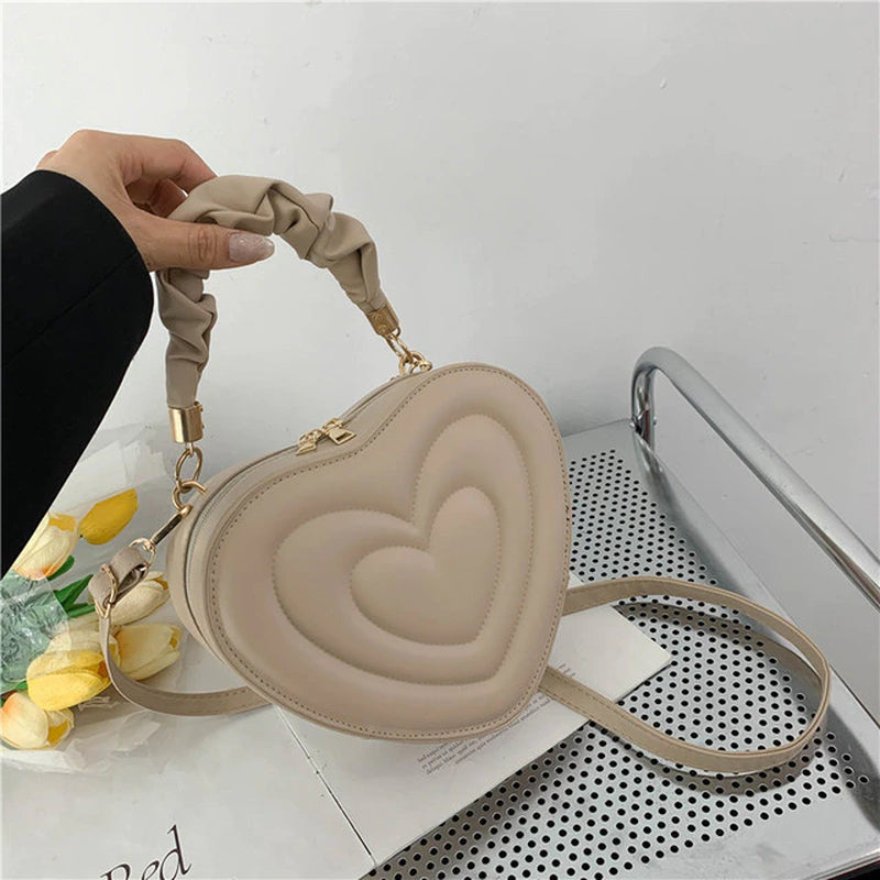 Fashion Love Heart Handbag