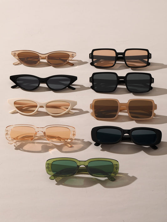 Beautiful 9Pcs Vintage Sunglasses