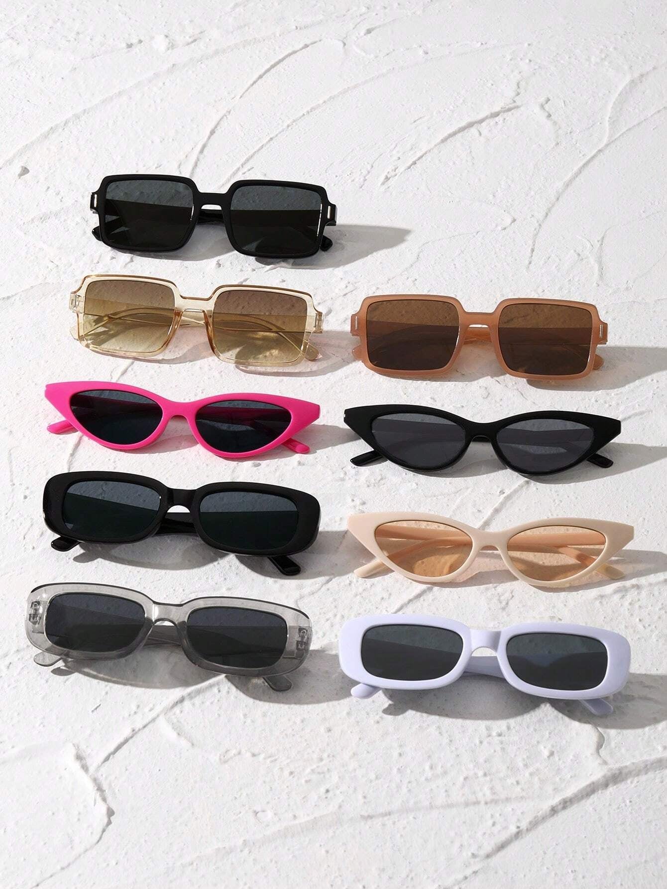 Amazing 9Pcs Vintage Sunglasses