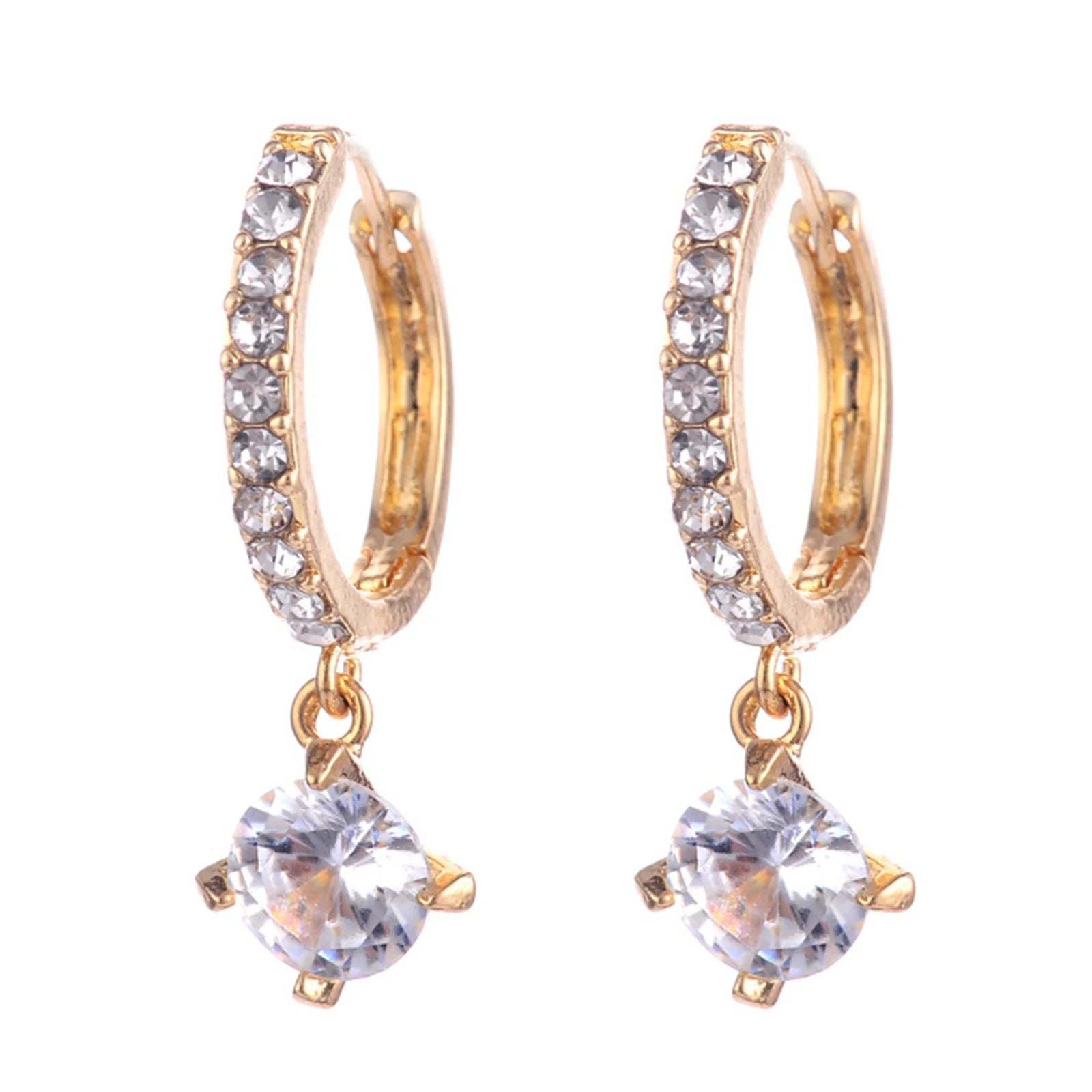 Full Diamond Earrings