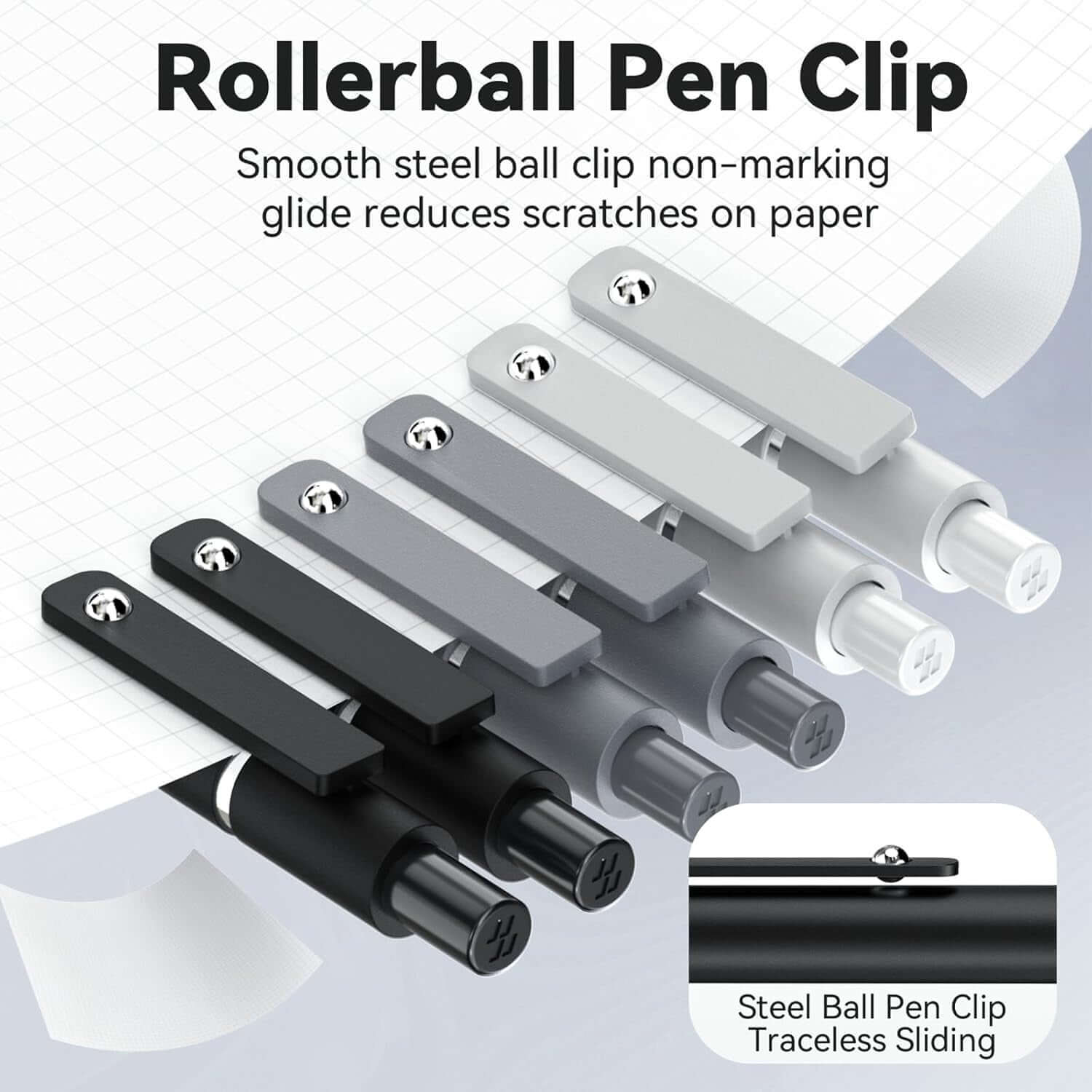 quick-drying gel pens 6 pcs