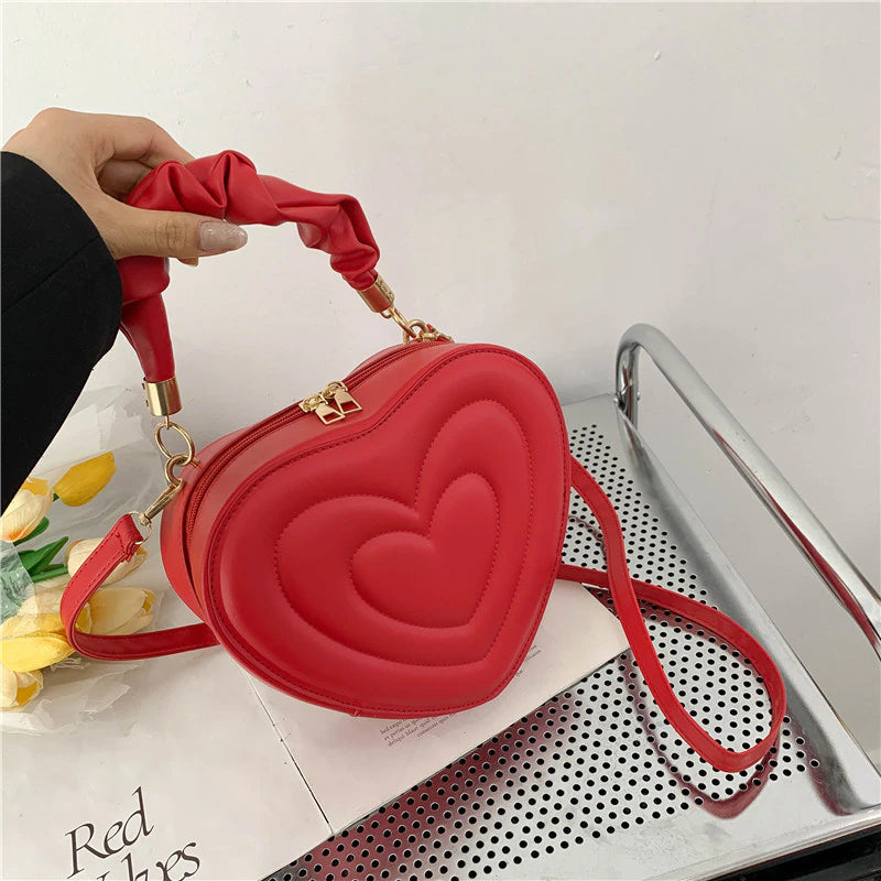 Fashion Love Heart Handbag