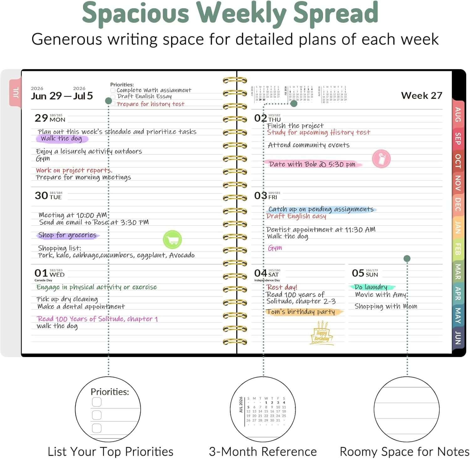 academic calendar planner 2026-2027