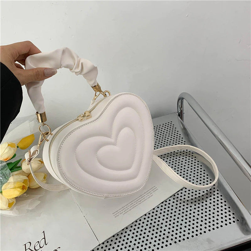 Fashion Love Heart Handbag