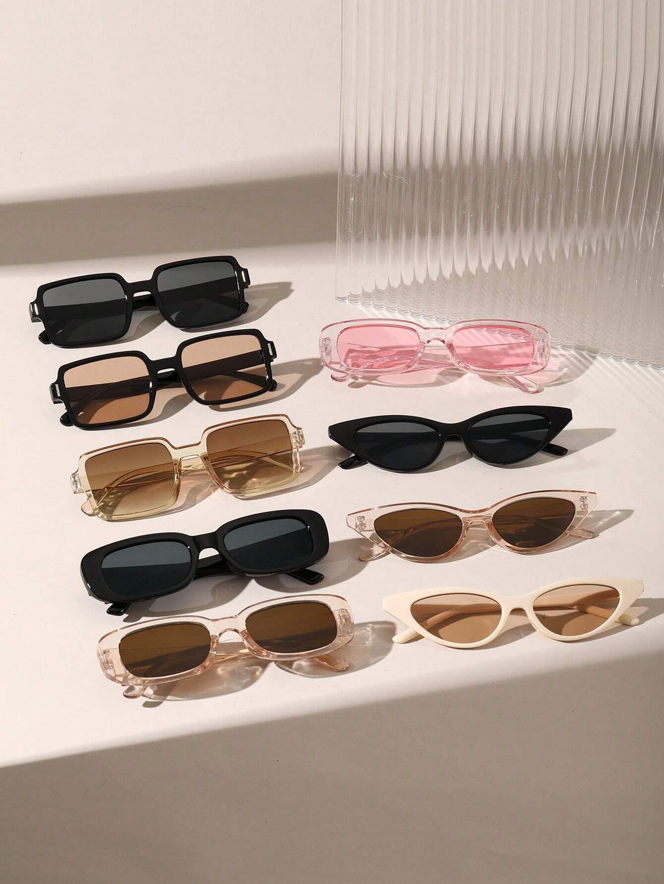 Spectacular 9Pcs Vintage Sunglasses