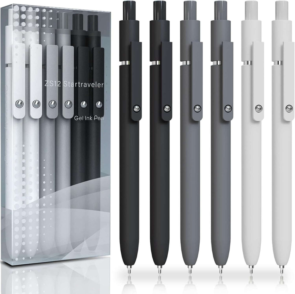 quick-drying gel pens 6 pcs